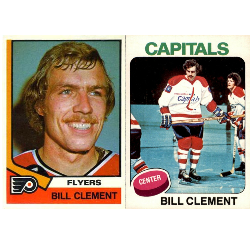 Bill Clement 1975 O-Pee-Chee